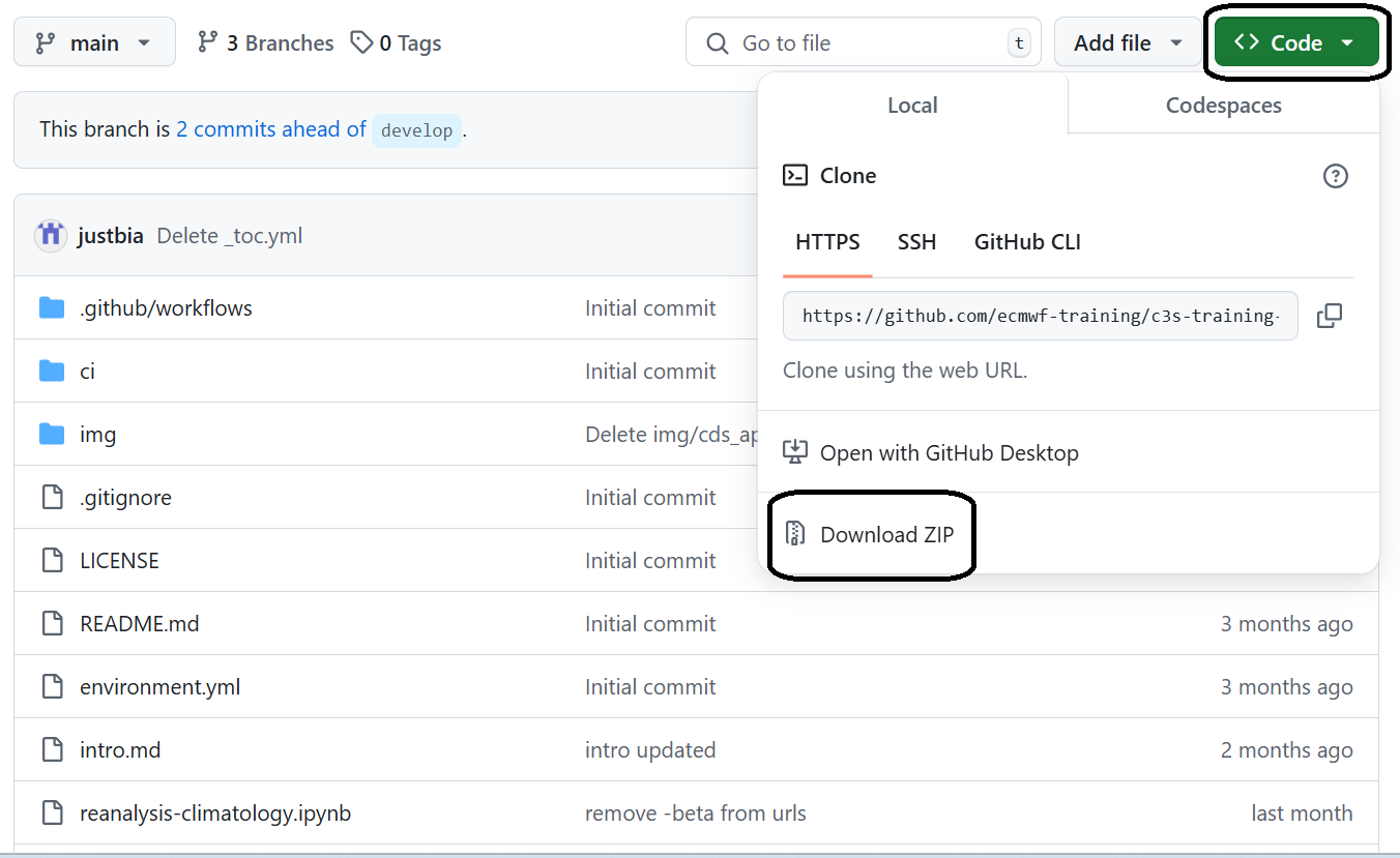 download repo example
